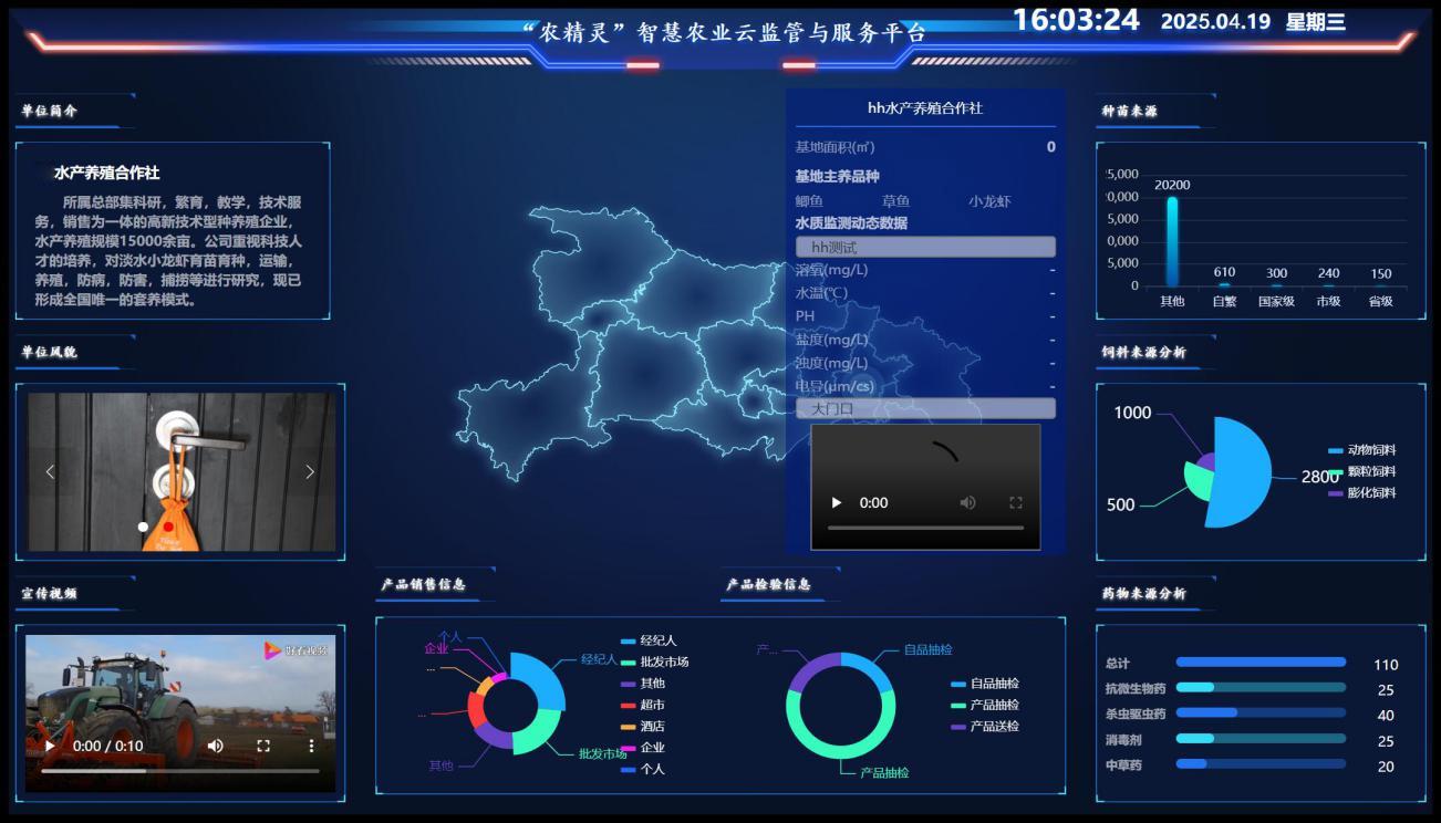 智慧農業云監管與服務平臺